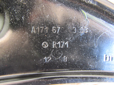 Mercedes R171 R172 Vent Window Motor and Regulator, Left SLK250 SLK280 SLK300 SLK350 SLK55 A17182007425
